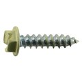 Midwest Fastener Sheet Metal Screw, #8 x 3/4 in, Painted Steel Hex Head Slotted Drive, 35 PK 38002